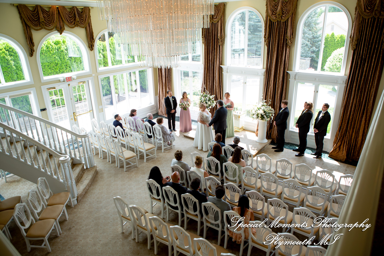 Darcy & Scott at White House Wedding Chapel Warren MI wedding photograph