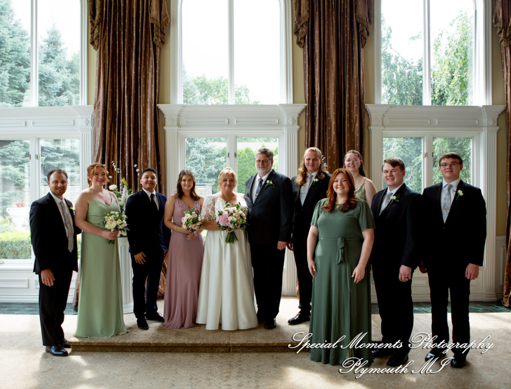 Darcy & Scott at White House Wedding Chapel Warren MI wedding photograph