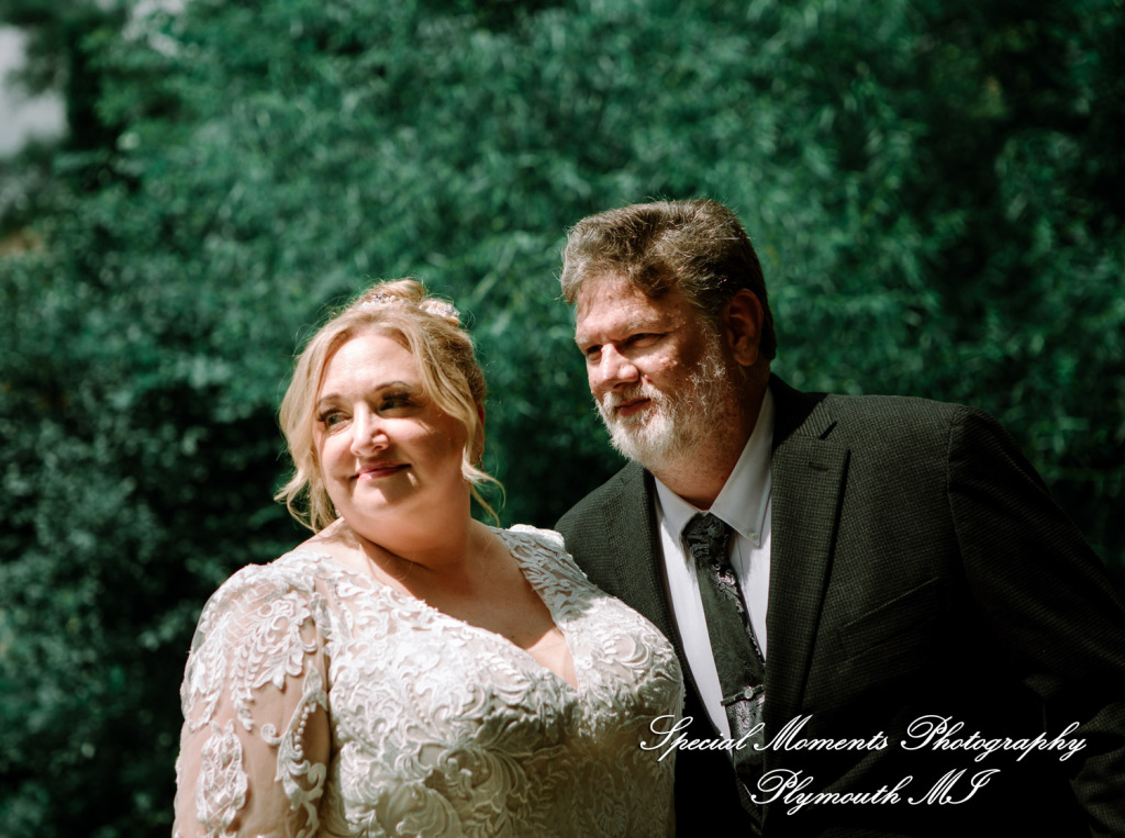 Darcy & Scott at Rochster Municipal Park Rochester MI wedding photo