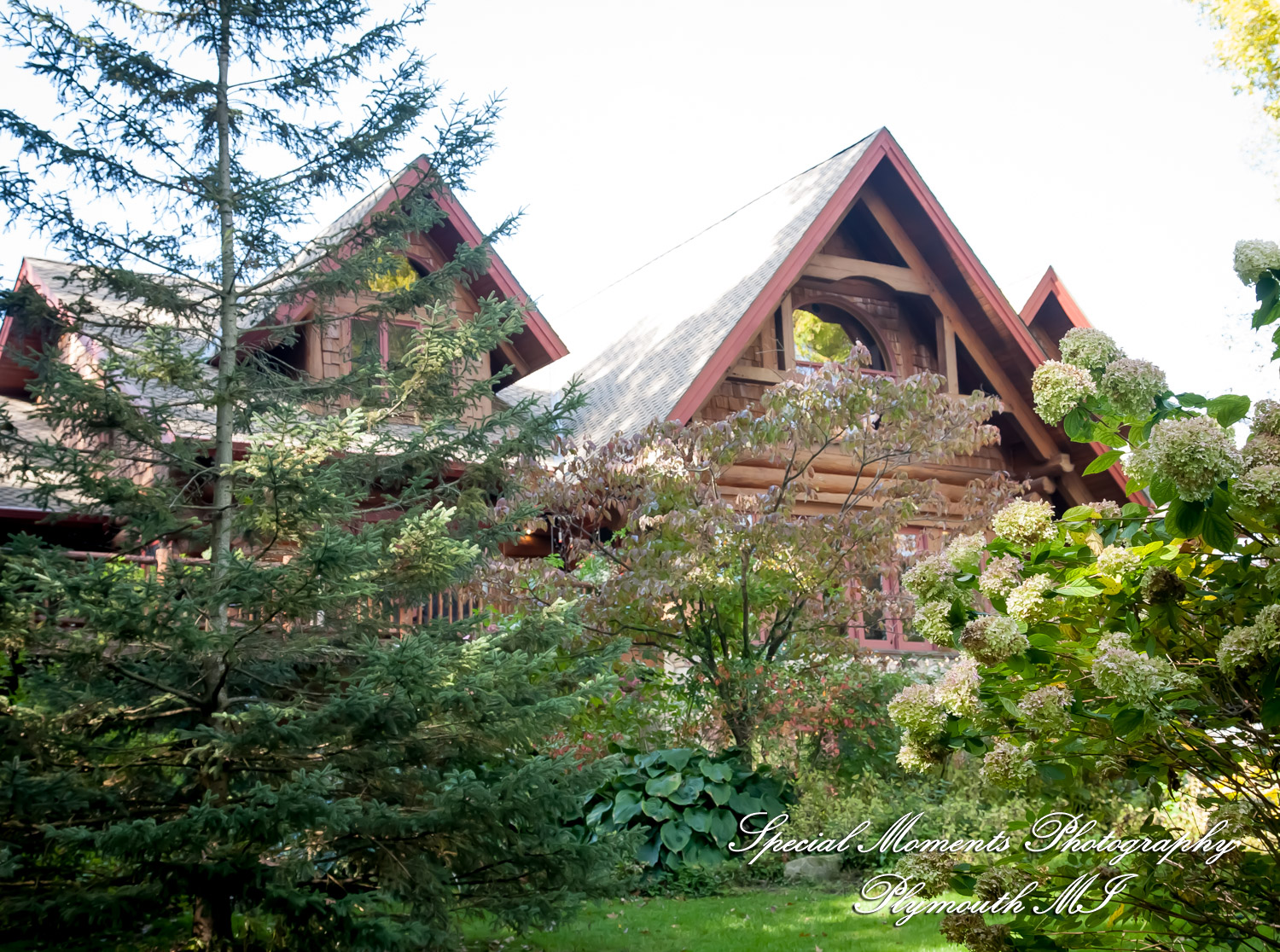 Lamar & Rachel at Strawberry Lake Lodge Pinckney MI wedding photograph