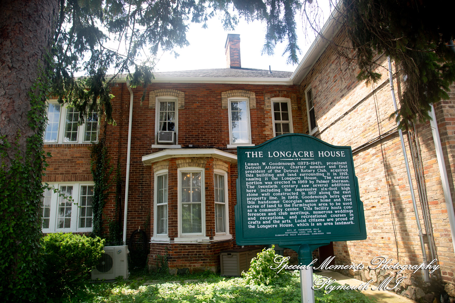 Samantha & David at Longacre House Farmington Hills MI wedding photograph