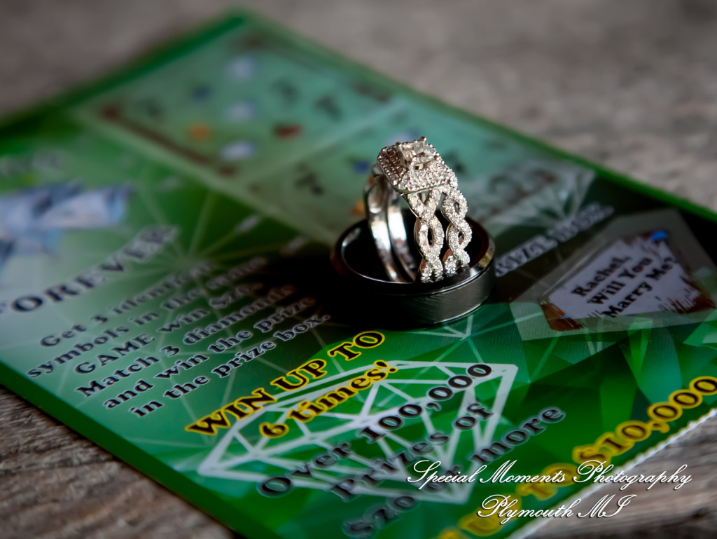 Lamar & Rachel at Strawberry Lake Lodge Pinckney MI wedding photograph