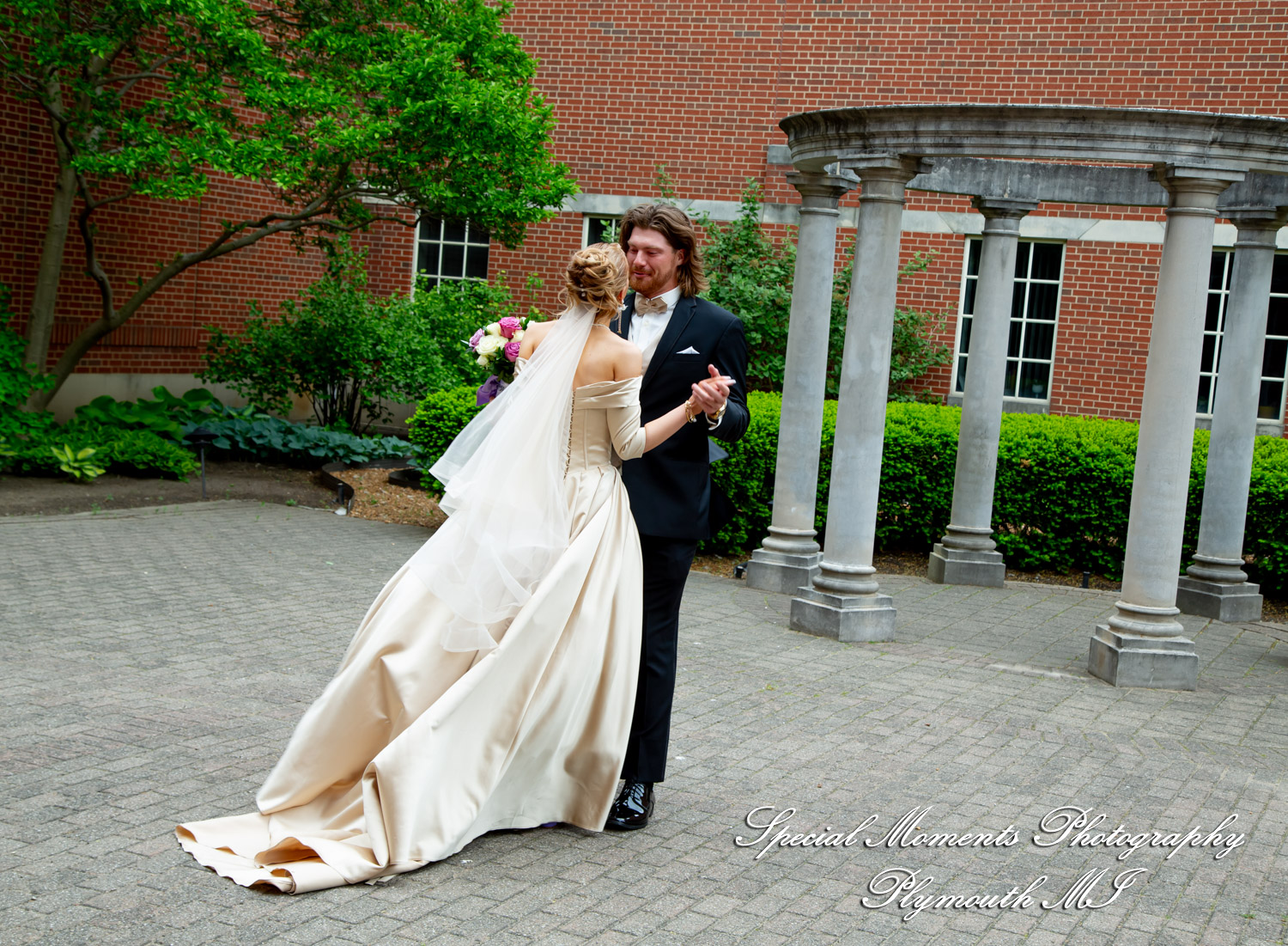 Kira & Seth at Lovett Hall Greenfield Village Dearborn MI wedding photography