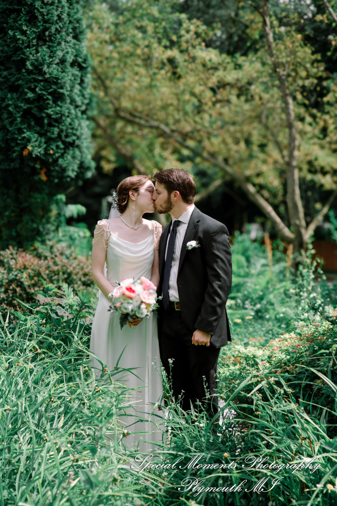 Samantha & David at Longacre House Farmington Hills MI wedding photograph