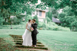 Samantha & David at Longacre House Farmington Hills MI wedding photograph