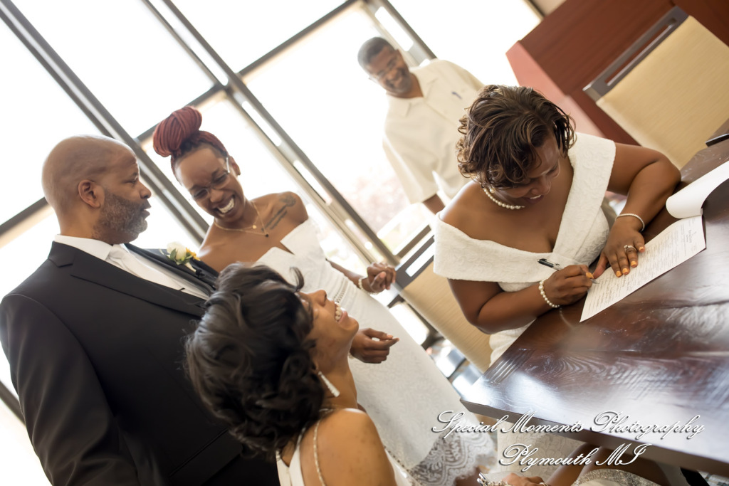 Belinda & Tony at Ann Arbor Marriott Ypsilanti at Eagle Crest Ypsilanti MI wedding photography