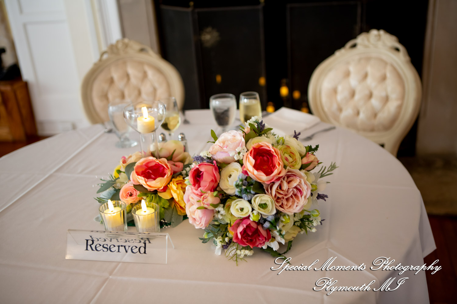 Samantha & David at Longacre House Farmington Hills MI wedding photograph