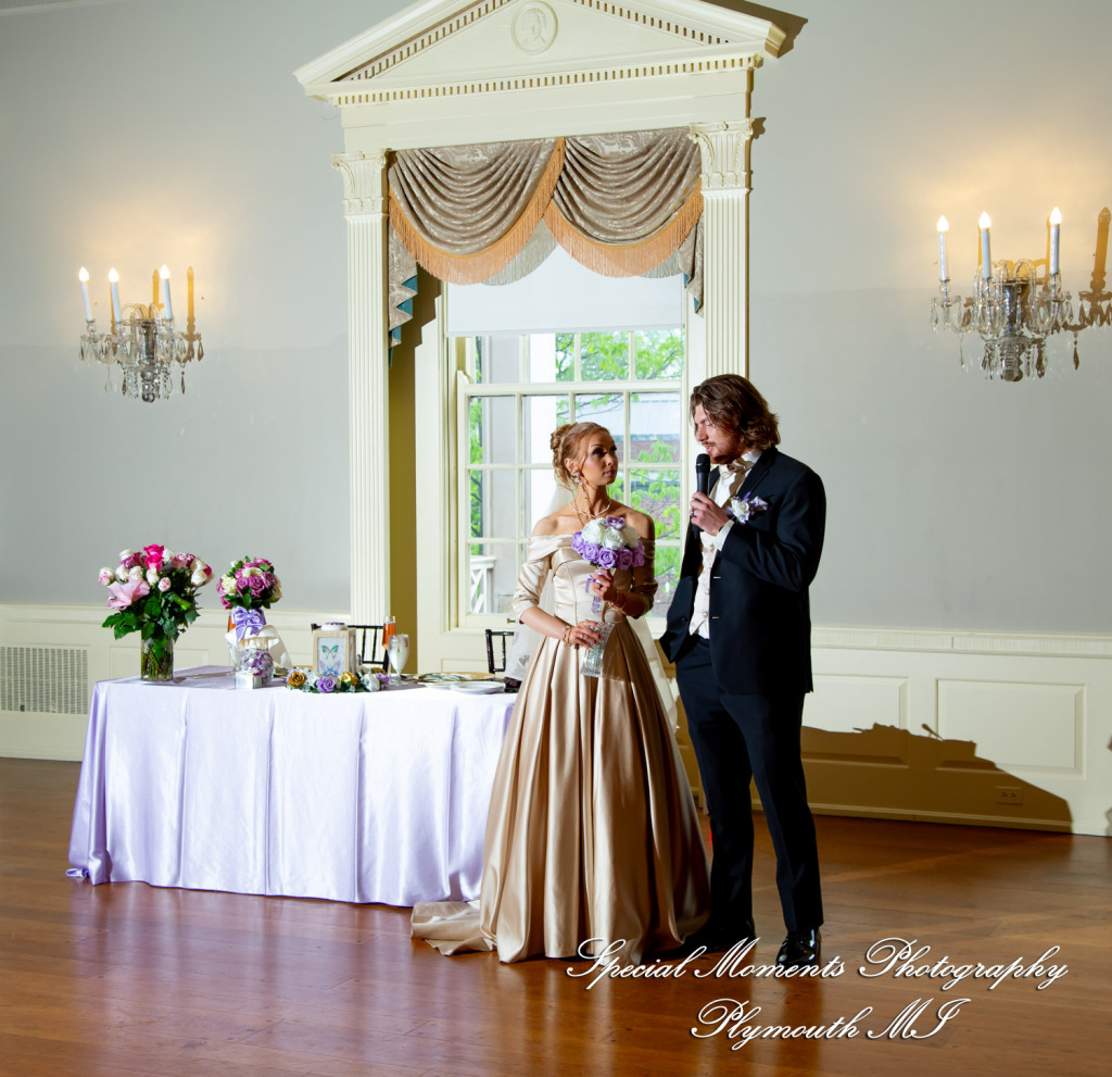 Kira & Seth at Lovett Hall Greenfield Village Dearborn MI wedding photography