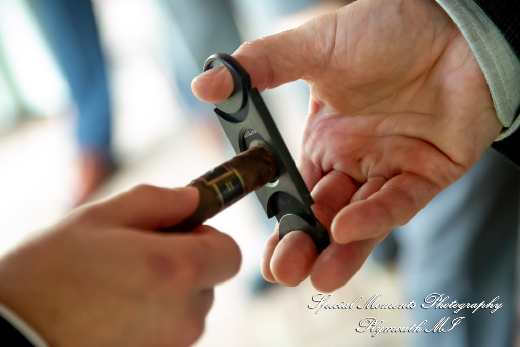 Samantha & David at Longacre House Farmington Hills MI wedding photograph