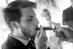 Samantha & David at Longacre House Farmington Hills MI wedding photograph