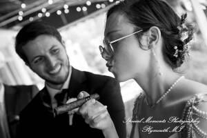 Samantha & David at Longacre House Farmington Hills MI wedding photograph