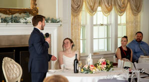 Samantha & David at Longacre House Farmington Hills MI wedding photograph