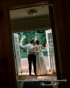 Samantha & David at Longacre House Farmington Hills MI wedding photograph