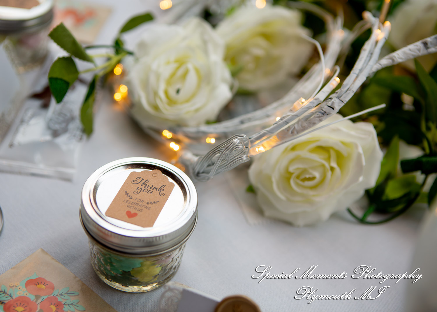 Darcy & Scott at The Masters Restaurant Madison Hts MI wedding photo