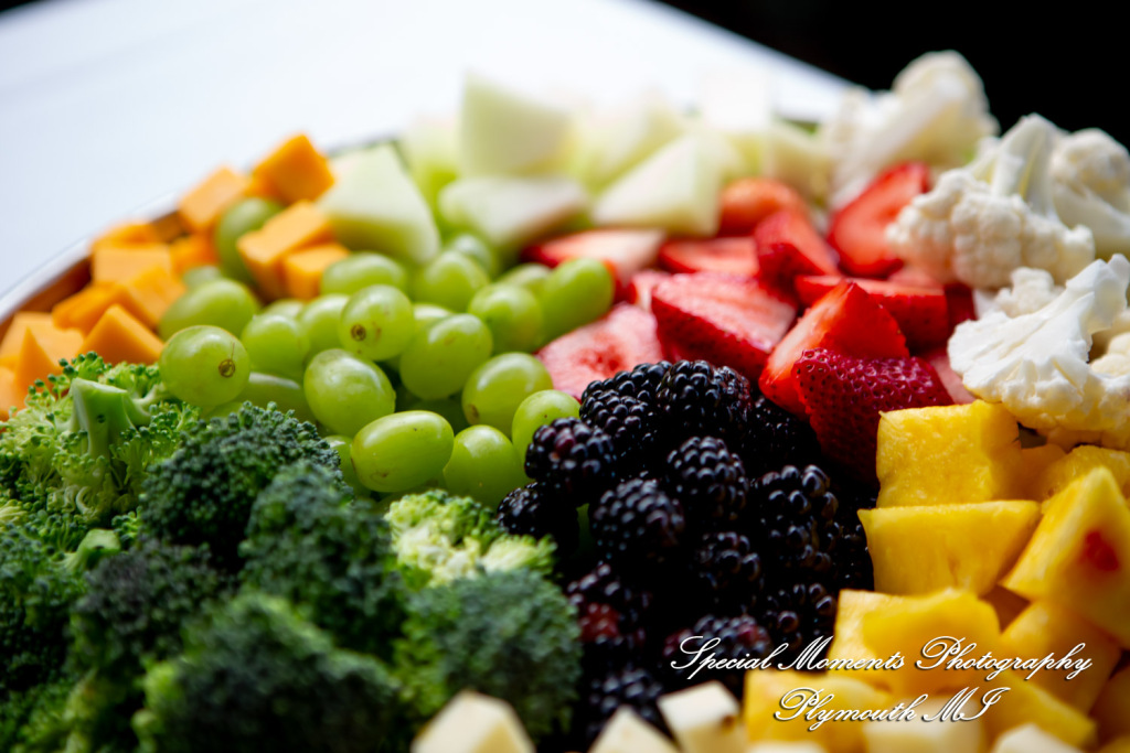 Darcy & Scott at The Masters Restaurant Madison Hts MI wedding photo