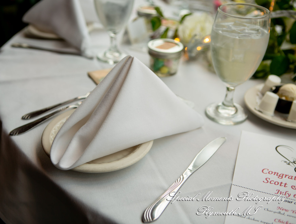 Darcy & Scott at The Masters Restaurant Madison Hts MI wedding photo