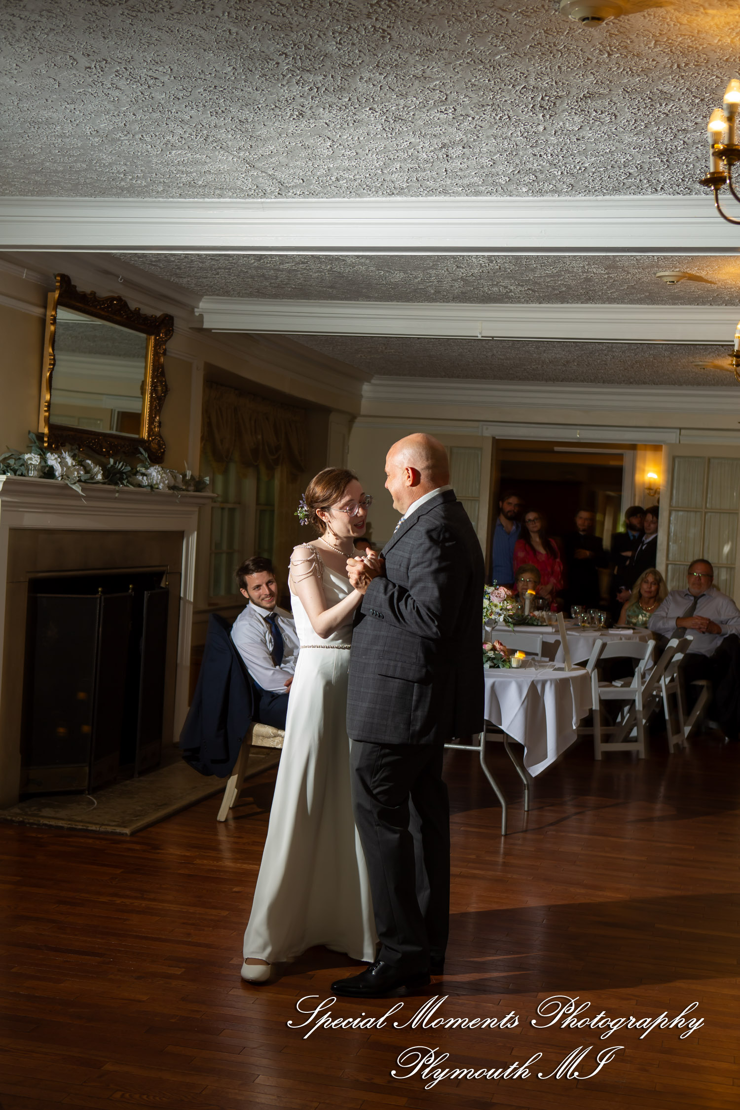 Samantha & David at Longacre House Farmington Hills MI wedding photograph