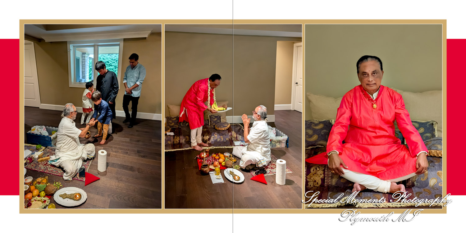 Fine Art Classic Design - Bahadur Family at Home in Bloomfield Hills MI family photography