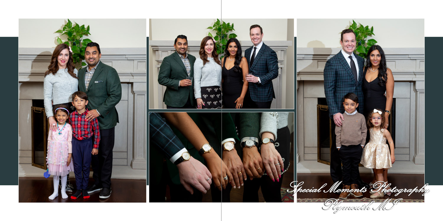 Fine Art Classic Design - Bahadur Family at Home in Bloomfield Hills MI family photography