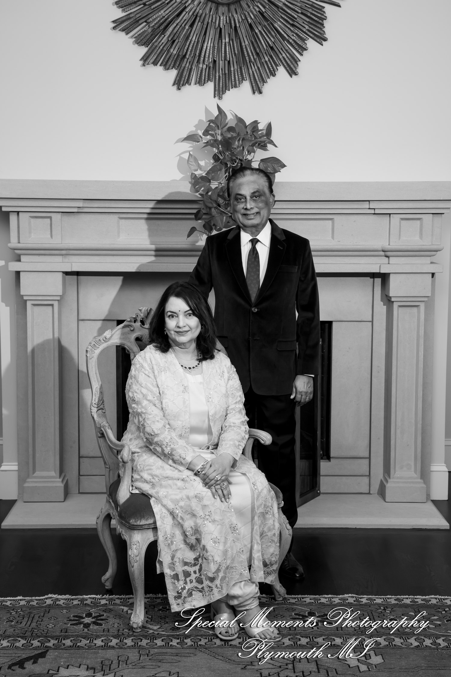 The Bhhadur Family at Home in Bloomfield Hills MI family photography