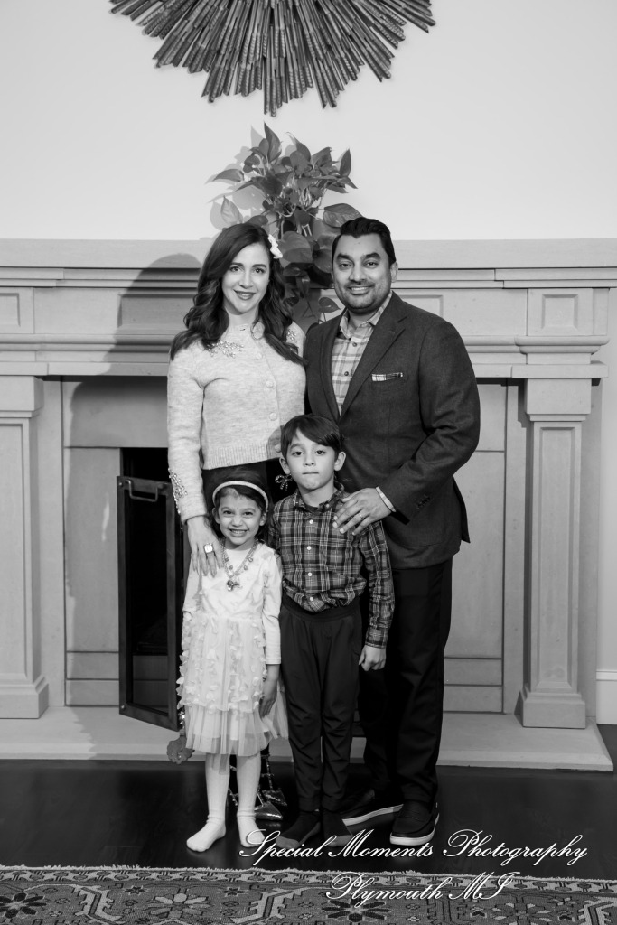 The Bhhadur Family at Home in Bloomfield Hills MI family photography