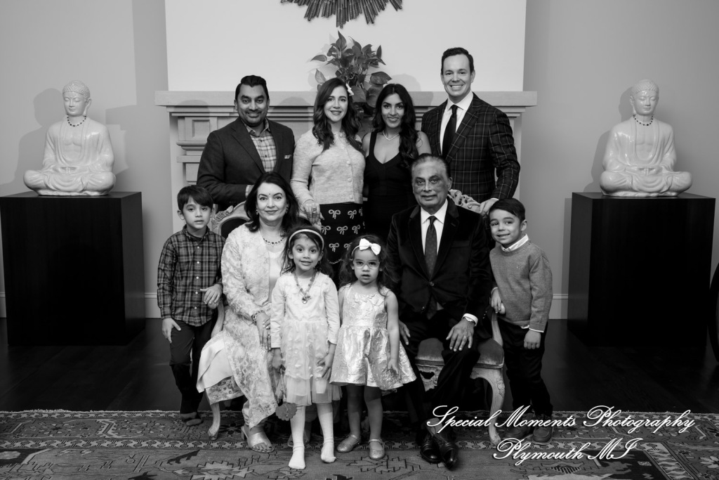 The Bhhadur Family at Home in Bloomfield Hills MI family photography