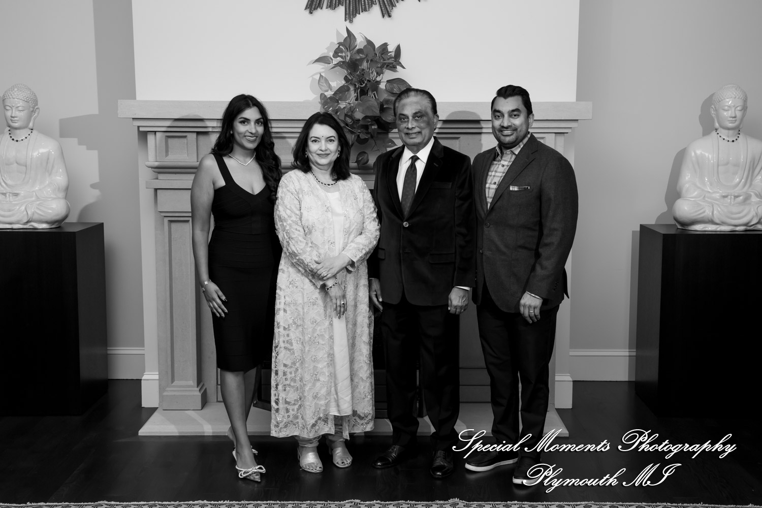 The Bhhadur Family at Home in Bloomfield Hills MI family photography