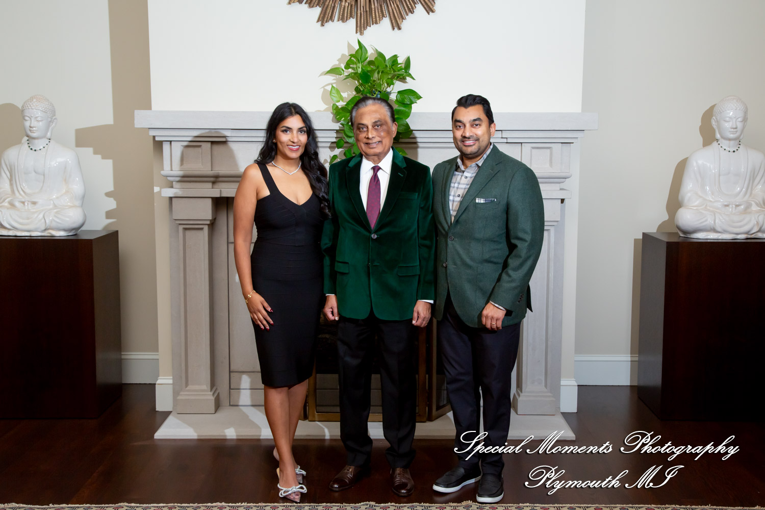 The Bhhadur Family at Home in Bloomfield Hills MI family photography