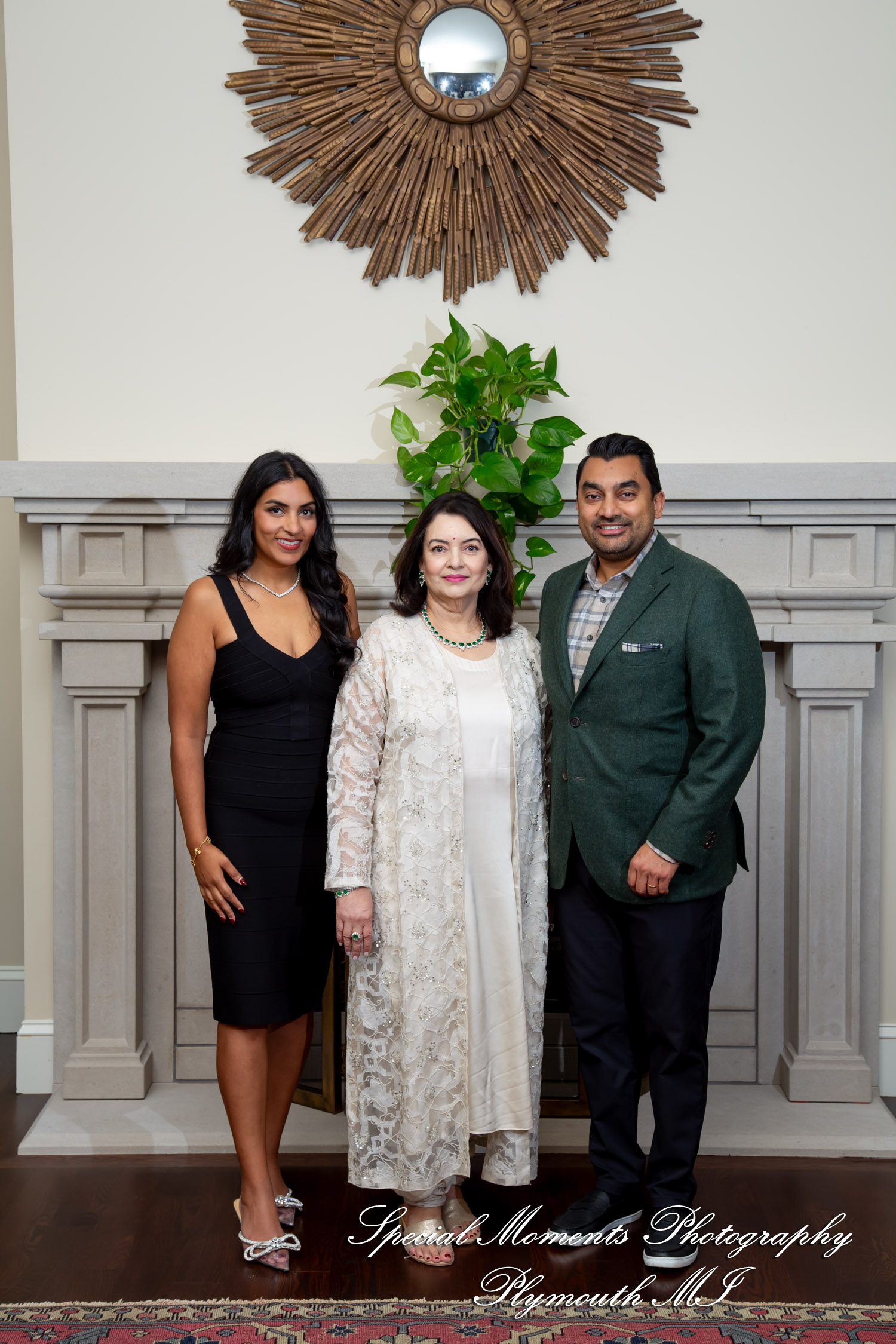 The Bhhadur Family at Home in Bloomfield Hills MI family photography