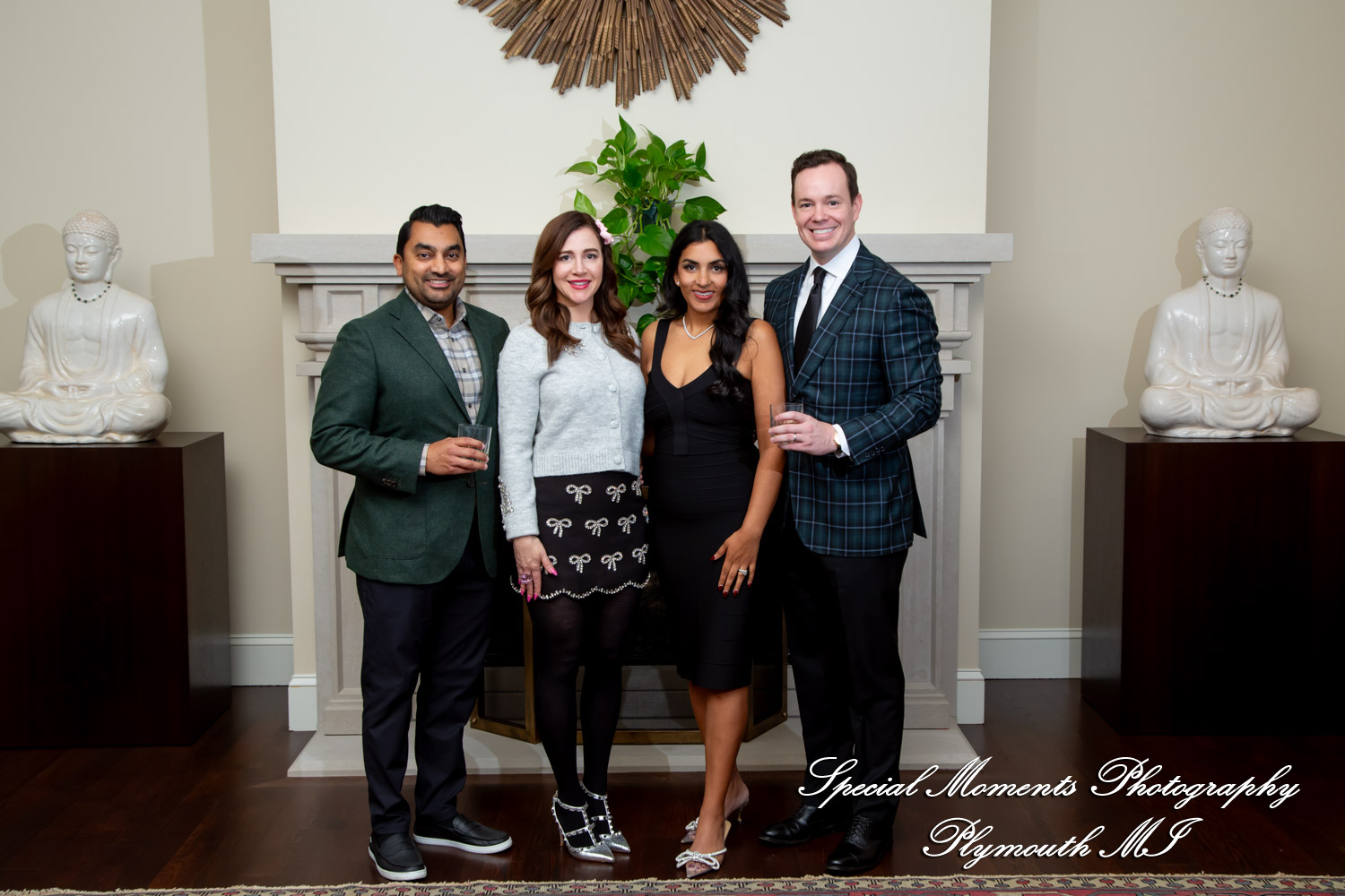 The Bhhadur Family at Home in Bloomfield Hills MI family photography