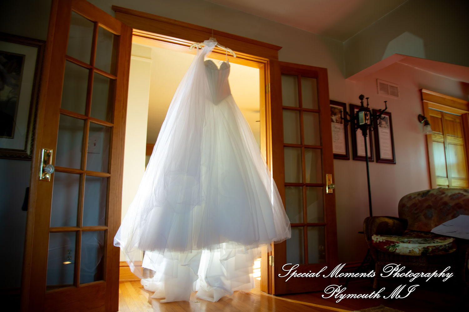 Chloe & Daniel at Wellers West Garden Saline MI wedding photography