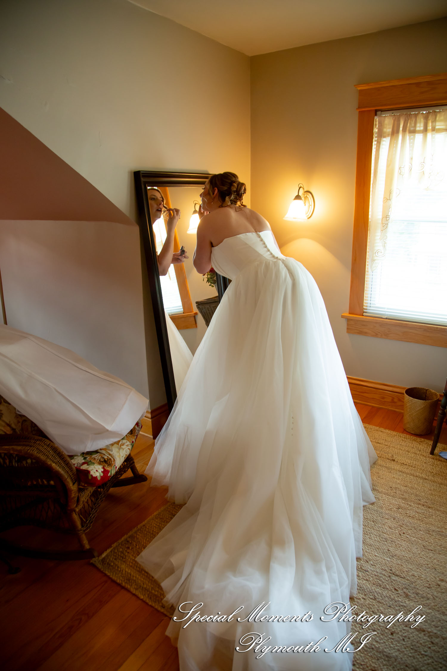 Chloe & Daniel at Wellers West Garden Saline MI wedding photography