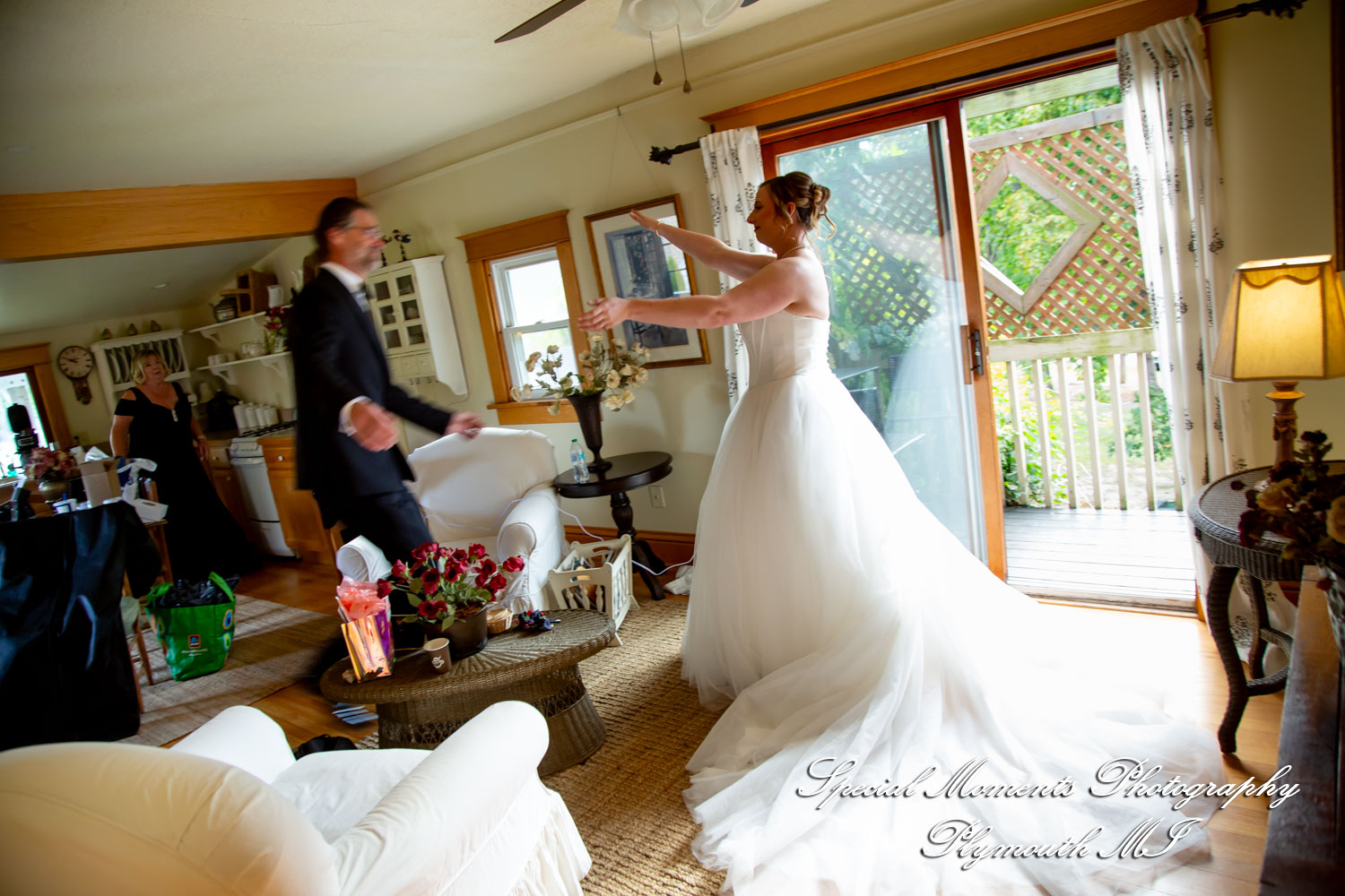 Chloe & Daniel at Wellers West Garden Saline MI wedding photography