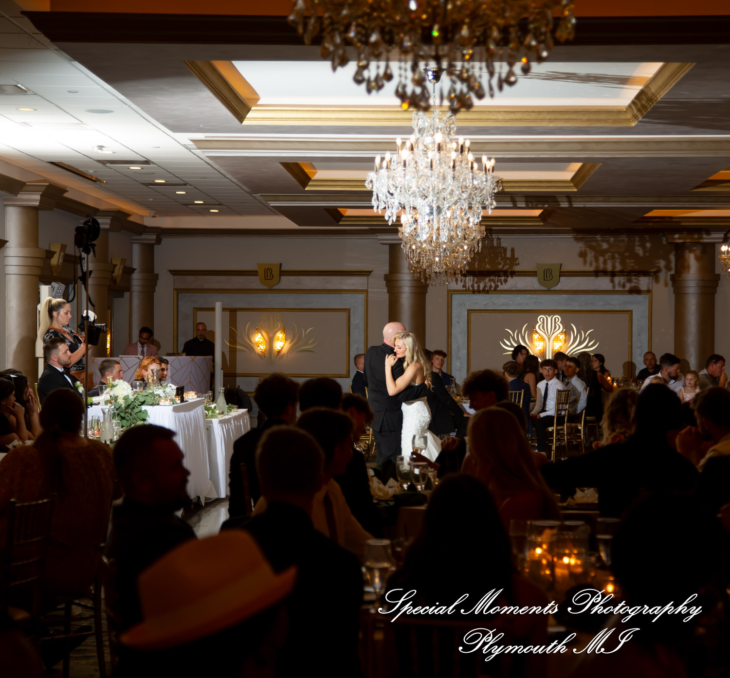 A Couple at Bentley Banquet Conference Center Wyandotte MI wedding photography