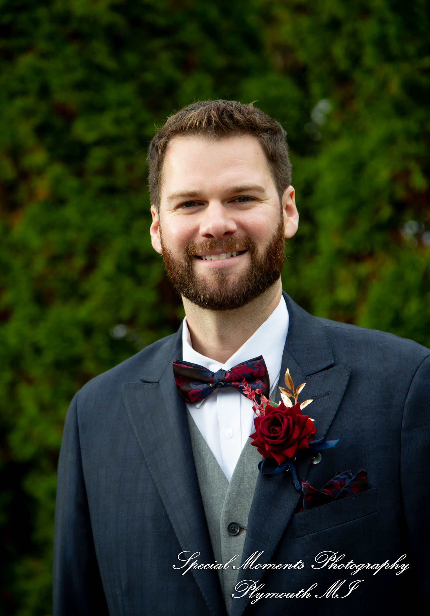 Chloe & Daniel at Wellers West Garden Saline MI wedding photography