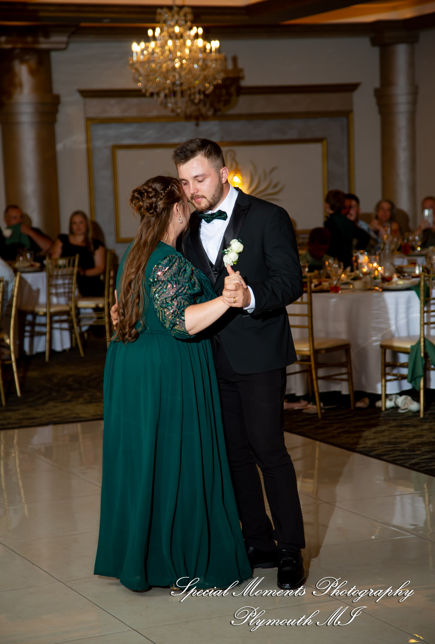 A Couple at Bentley Banquet Conference Center Wyandotte MI wedding photography
