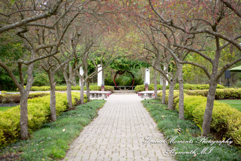 Chloe & Daniel at Wellers West Garden Saline MI wedding photography
