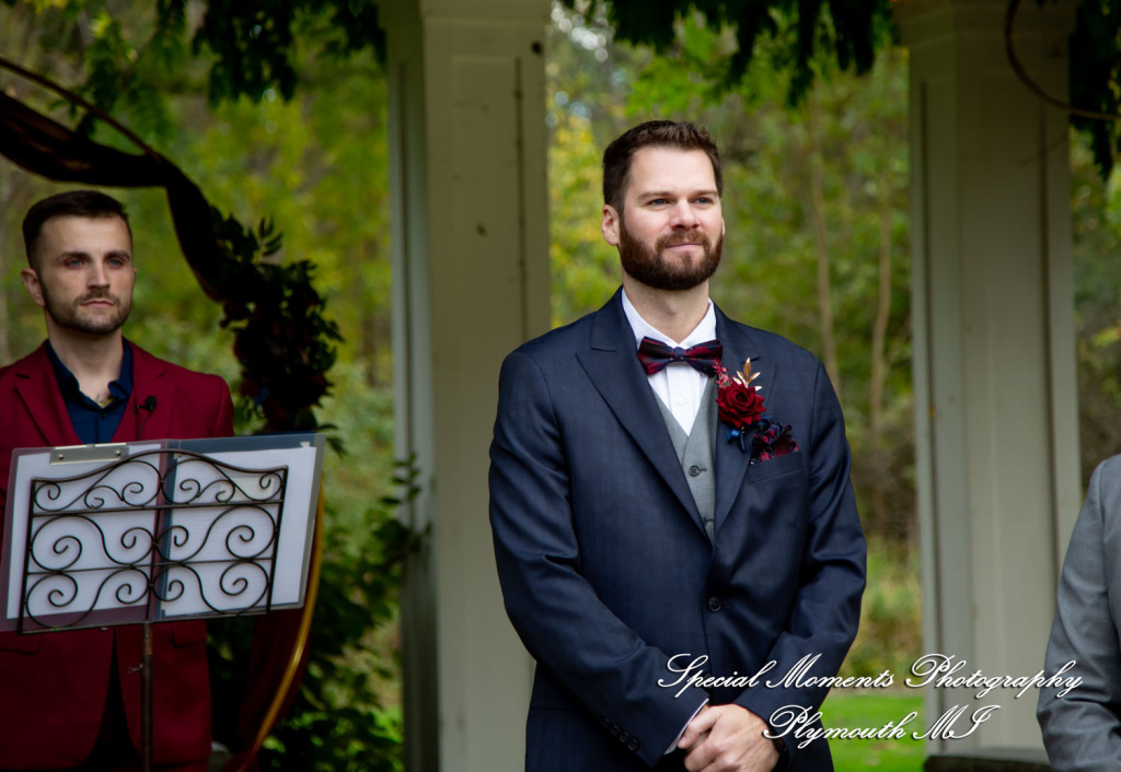 Chloe & Daniel at Wellers West Garden Saline MI wedding photography