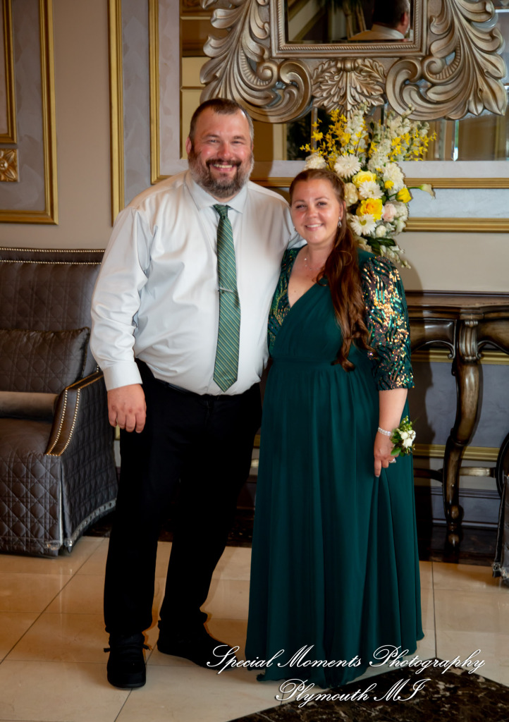 A Couple at Bentley Banquet Conference Center Wyandotte MI wedding photography
