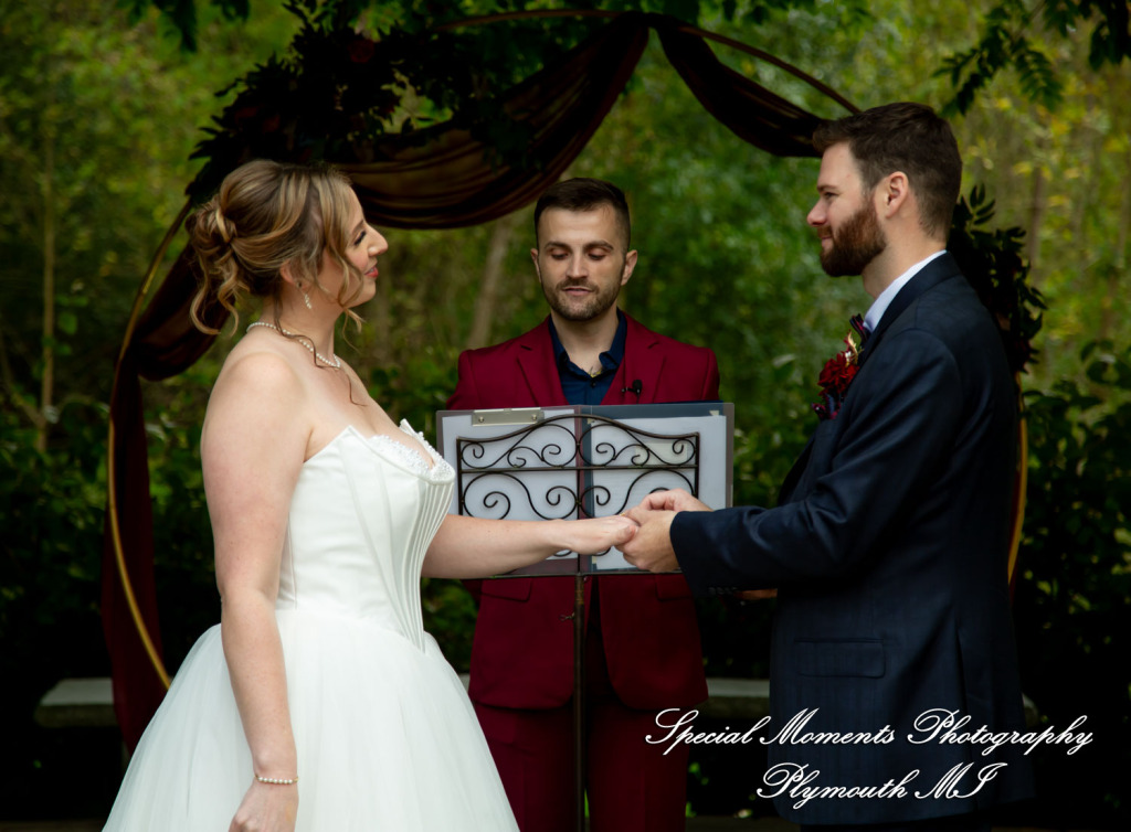 Chloe & Daniel at Wellers West Garden Saline MI wedding photography