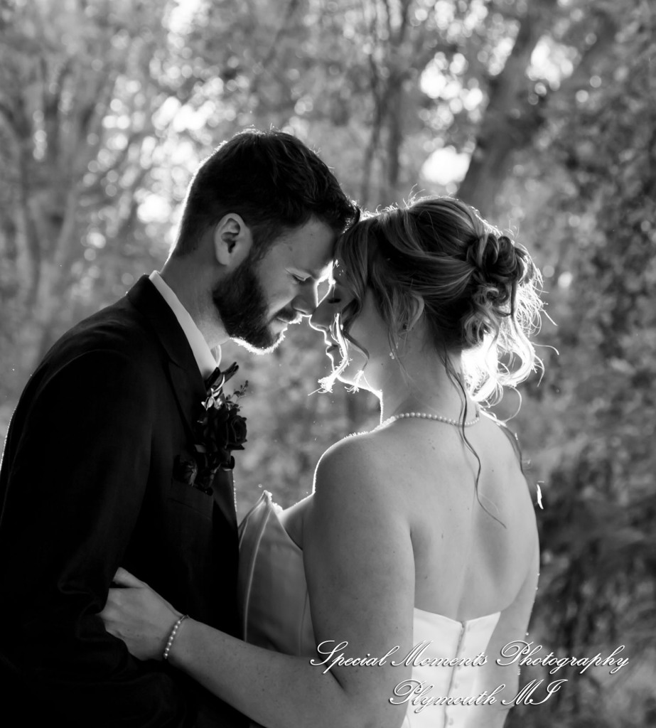 Chloe & Daniel at Wellers West Garden Saline MI wedding photography