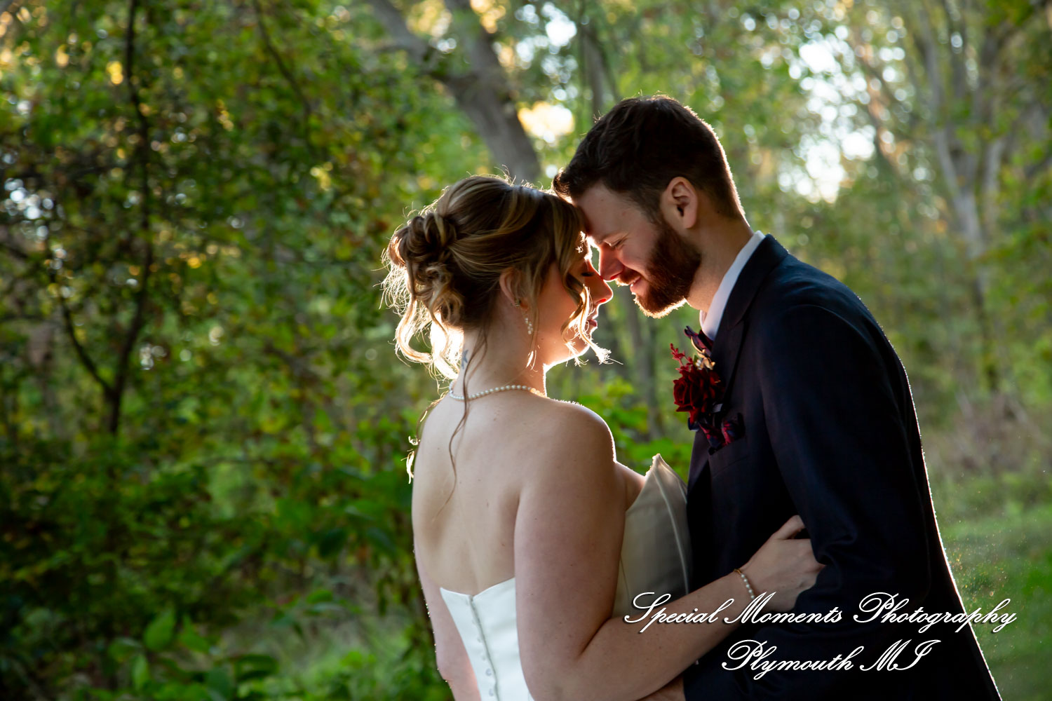 Chloe & Daniel at Wellers West Garden Saline MI wedding photography