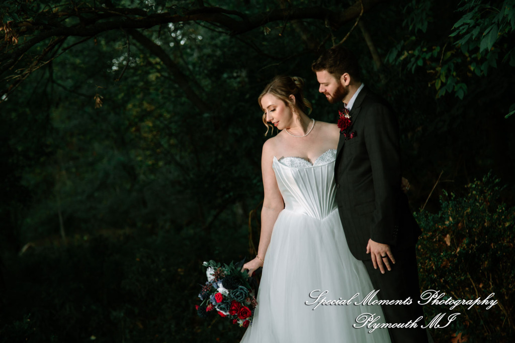 Chloe & Daniel at Wellers West Garden Saline MI wedding photography