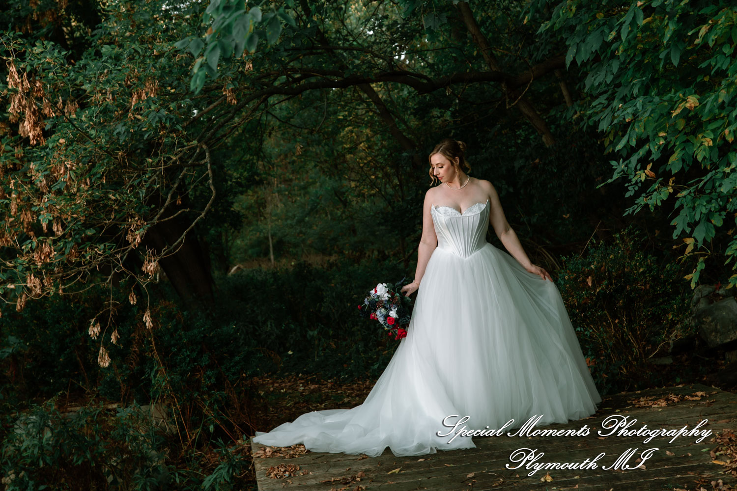 Chloe & Daniel at Wellers West Garden Saline MI wedding photography