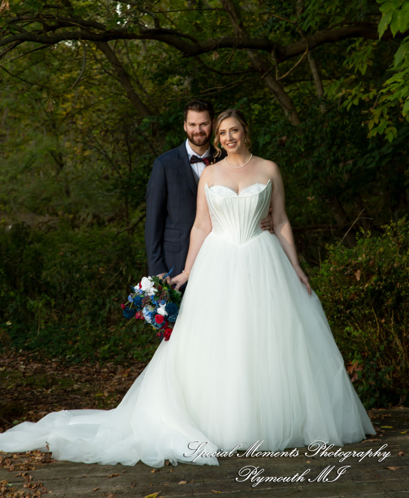 Chloe & Daniel at Wellers West Garden Saline MI wedding photography