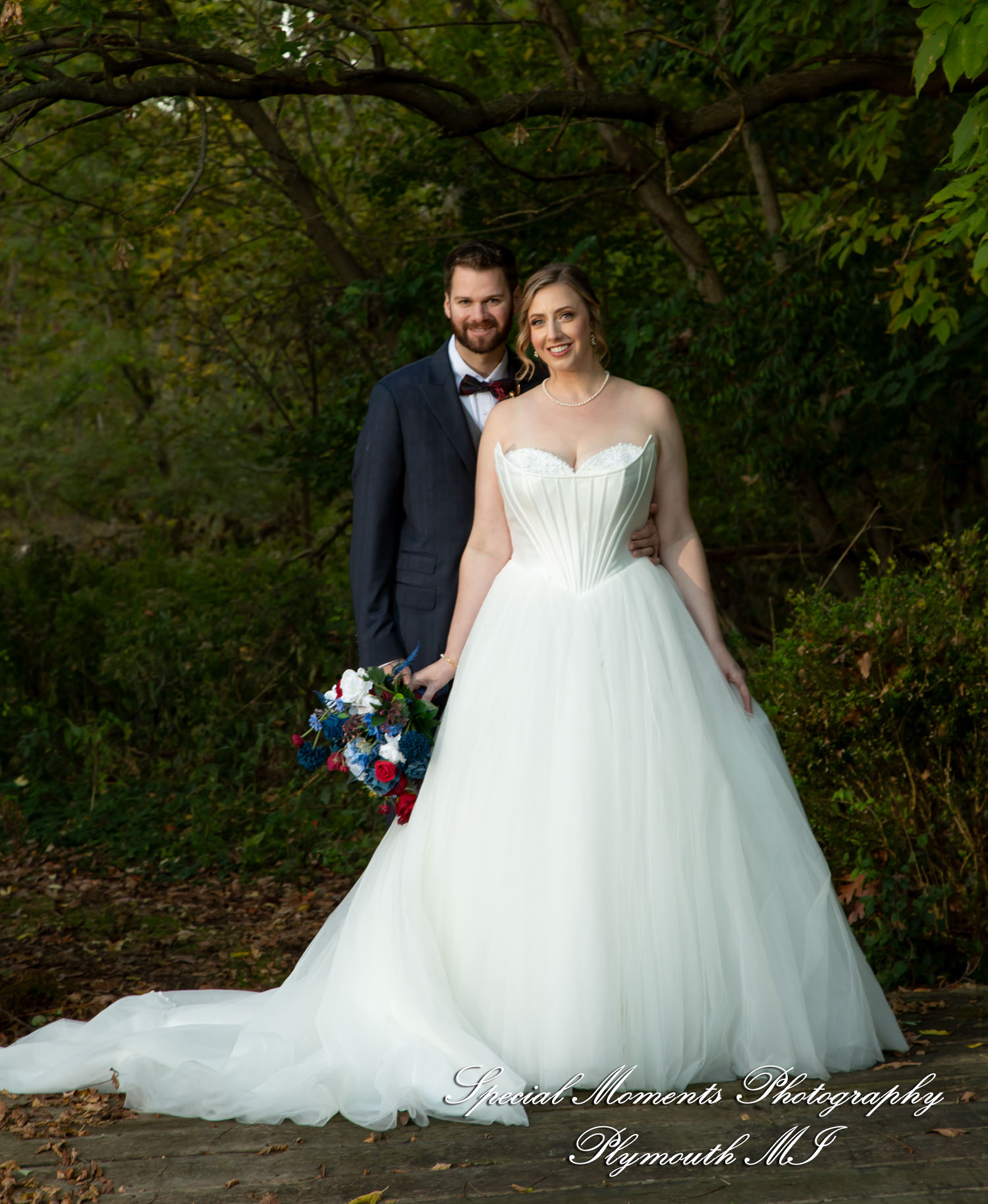 Chloe & Daniel at Wellers West Garden Saline MI wedding photography