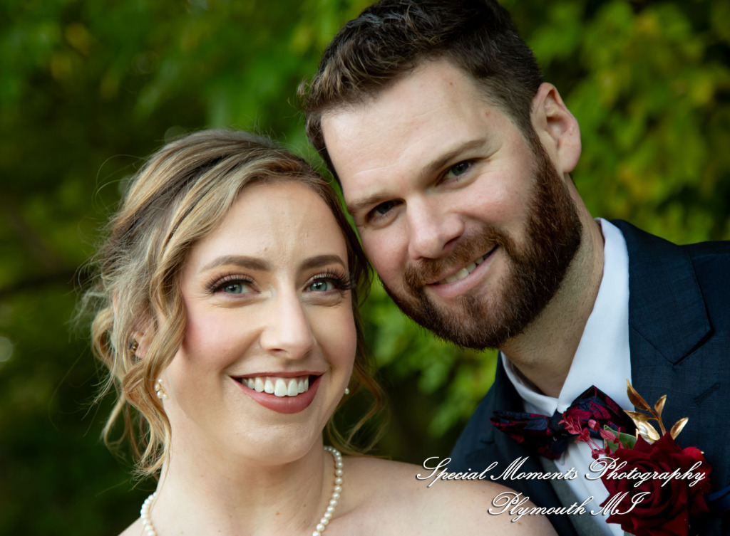 Chloe & Daniel at Wellers West Garden Saline MI wedding photography