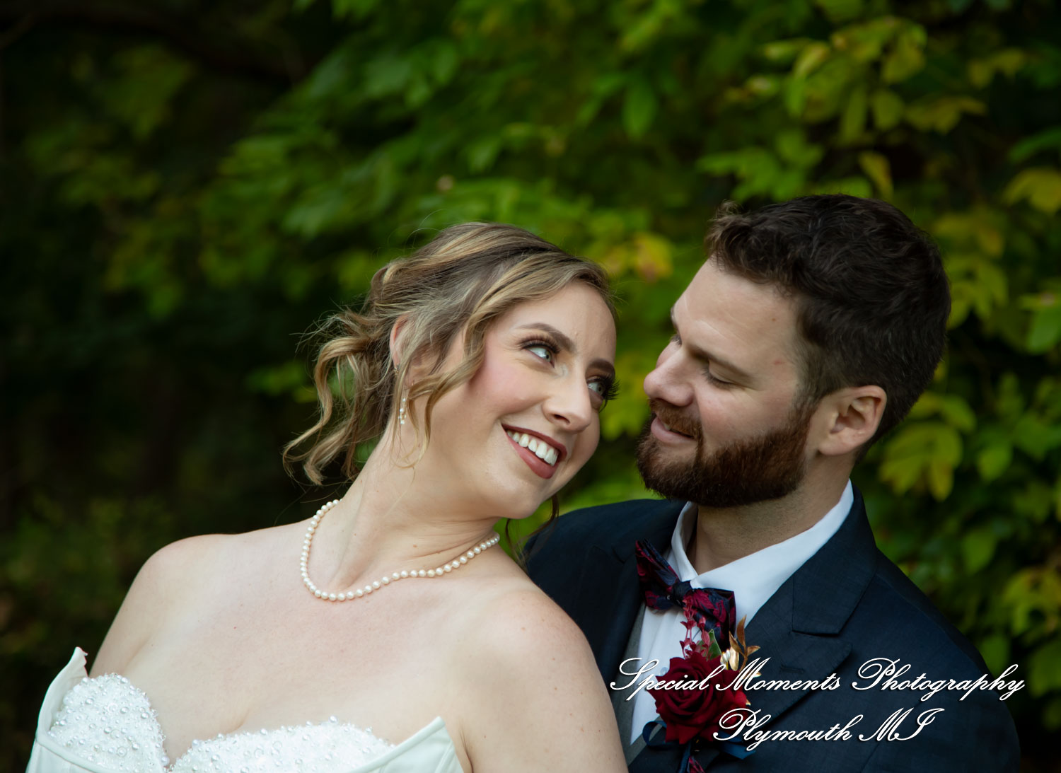Chloe & Daniel at Wellers West Garden Saline MI wedding photography