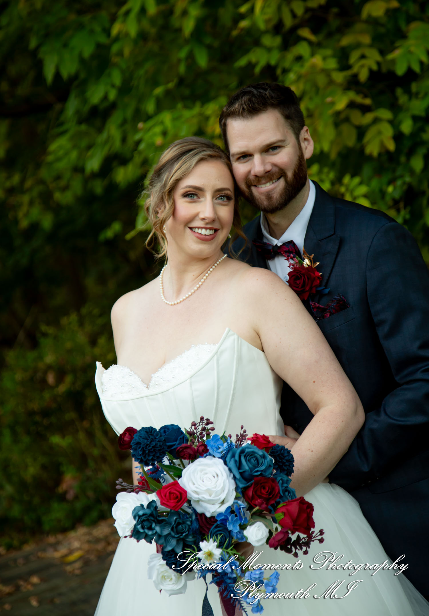 Chloe & Daniel at Wellers West Garden Saline MI wedding photography
