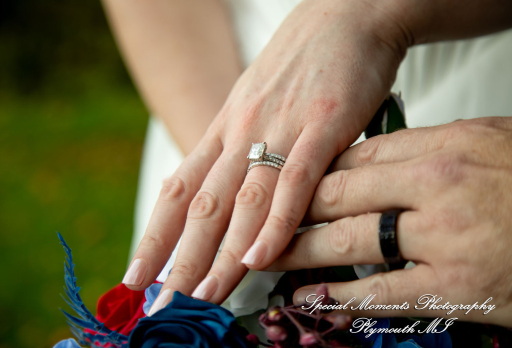 Chloe & Daniel at Wellers West Garden Saline MI wedding photography